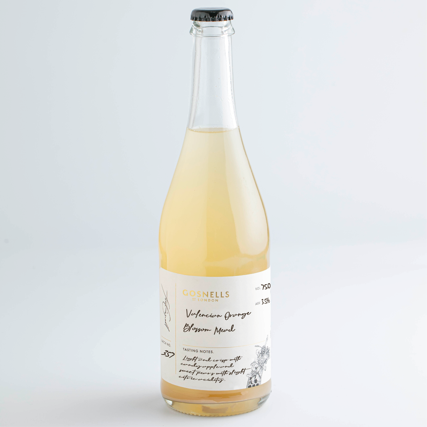 Valencian Orange Blossom Mead (3.5% ABV)